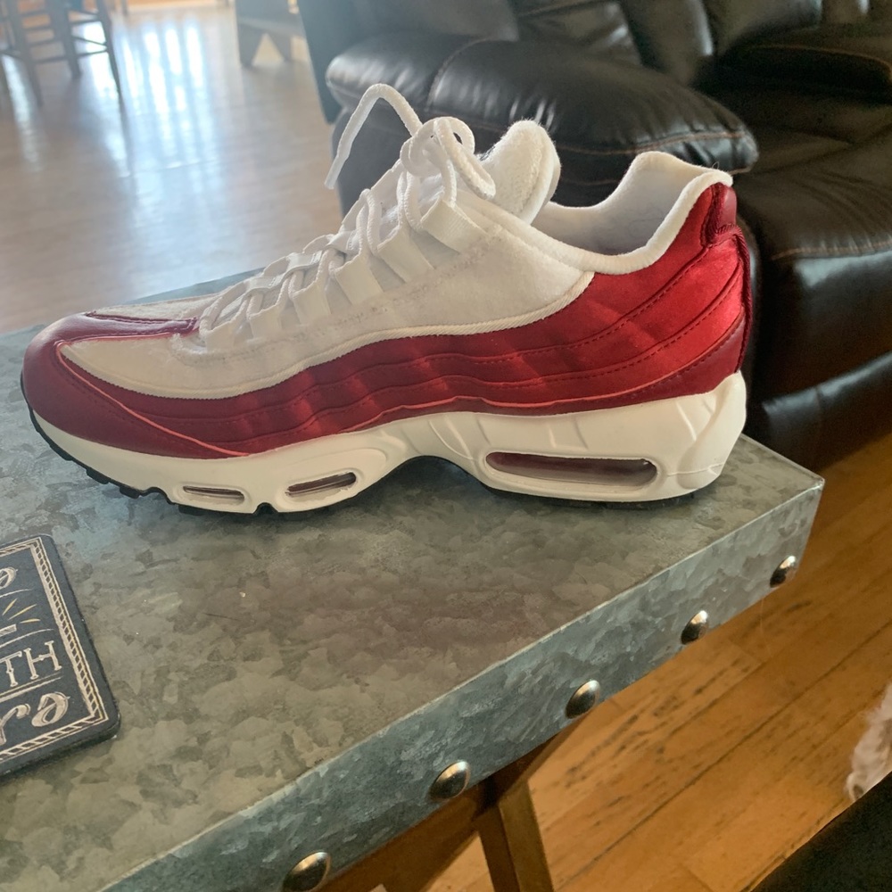 Women’s velvet Nike air maxes